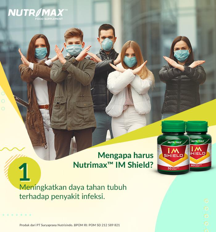Nutrimax IM Shield isi 30 Tablet Daya Tahan Tubuh dan Antioksidan - 30 Tablet