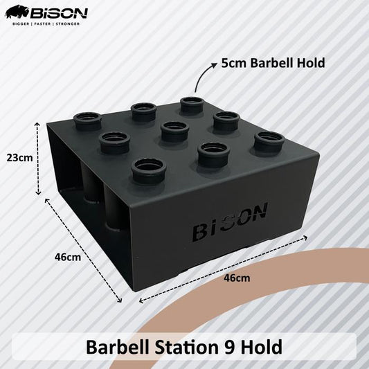 Bison Barbell Station Hold 9