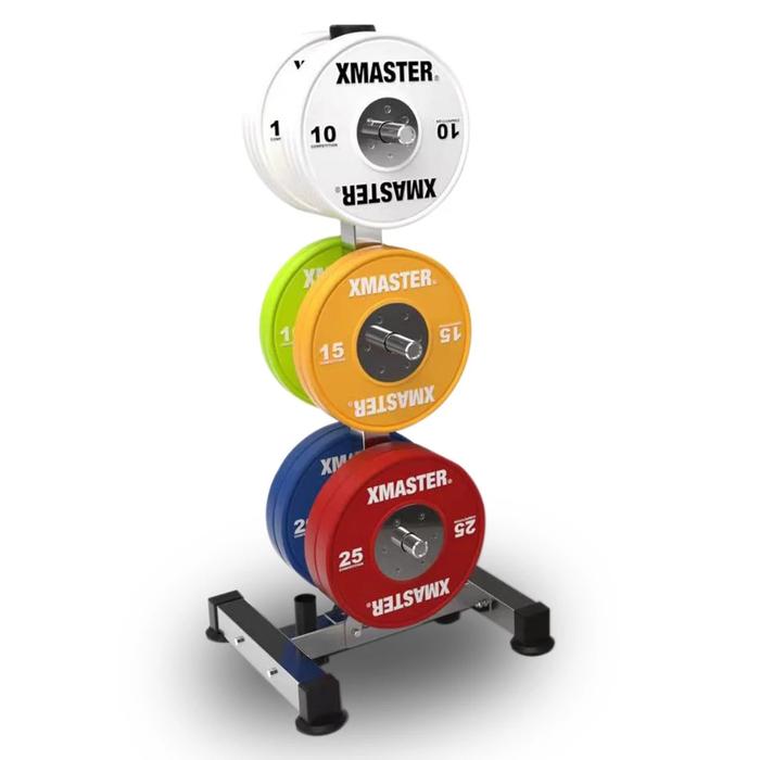 XMASTER Plate Tree Rak Penyimpanan Beban 600KG - Storage Bumper  Gym, Alat Fitness Home Gym