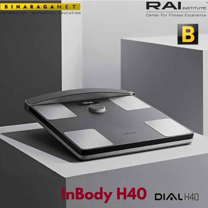 BINARAGANET x InBodyDial H40 Timbangan Tubuh Digital dengan Teknologi DSM-BIA 8 Titik Elektroda & Wi-Fi Otomatis untuk Pemantauan Kesehatan Keluarga