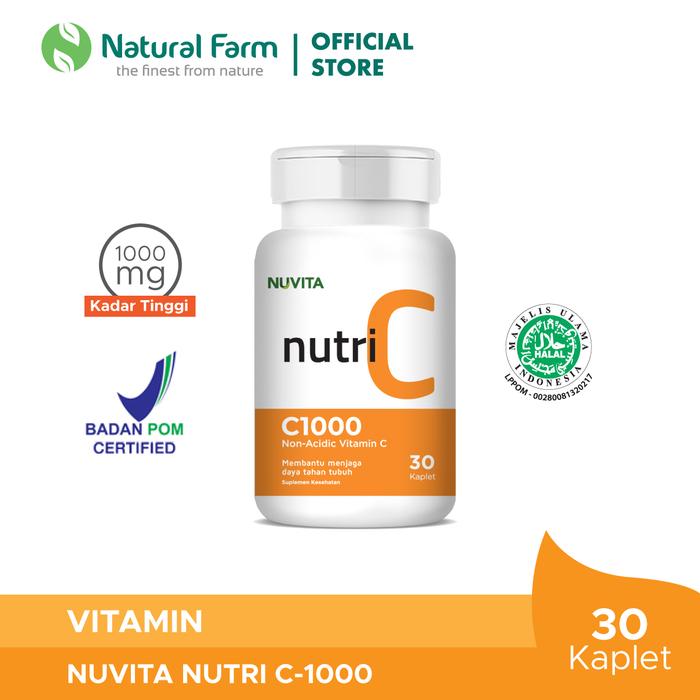 Nuvita Nutri C 1000 mg - 30 kaplet