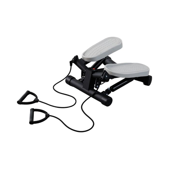 KINETIC MINI STEPPER DENGAN RESISTANCE BAND - HITAM