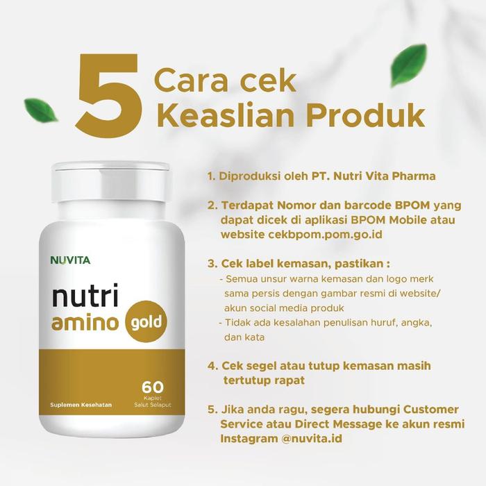 Nuvita Nutri Amino Gold - 60 Kaplet