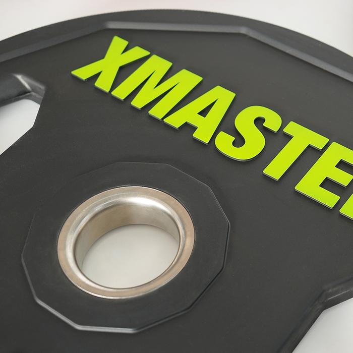 XMASTER Hand Grip Plates Rubber Weight Plate Fitness CrossFit Training Powerlifting ROGUE ELEIKO - 10kg Sepasang