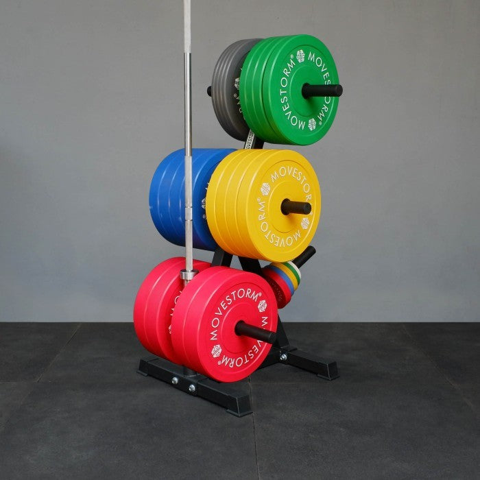 Movestorm Ultimate Olympics Weight Tree (Barbell&Bumper plate storage)