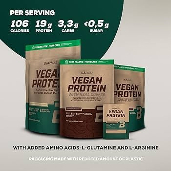 Bundle - VEGAN WHEY PROTEIN POWDER 500+500 Gram - Choco- Cinamon