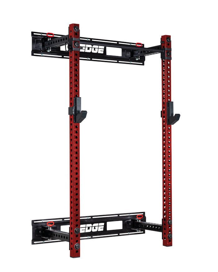 EDGE Wall Mounted Folding SquatRack - Merah