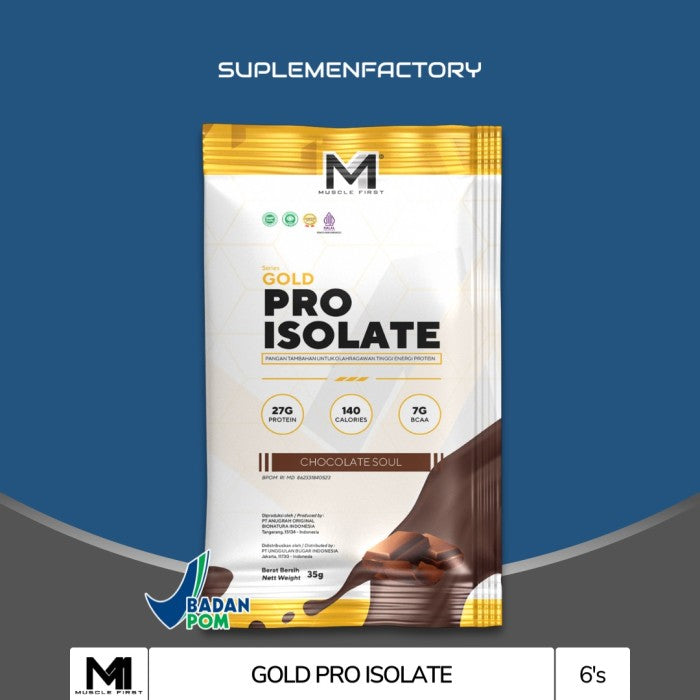 Muscle First Gold Pro Isolate Box 420 Gram Whey Protein M1