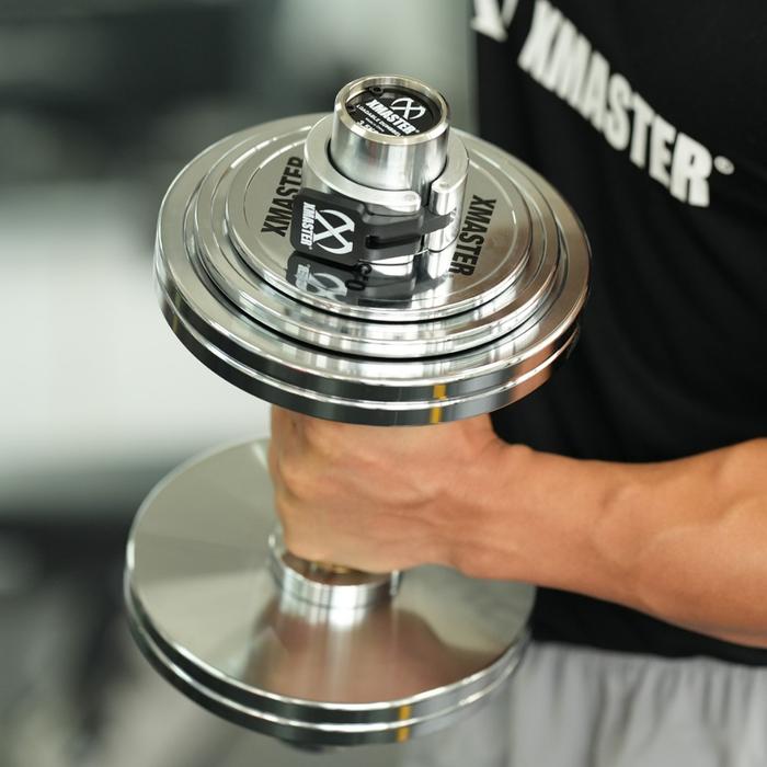 XMASTER Calibrated Steel Powerlifting Change Plate berat 0.25/0.5/1.25/2.5/5/10/15/20/25kg Chromed IPF standard Strength ROGUE ELEIKO - 0.25KG for pair