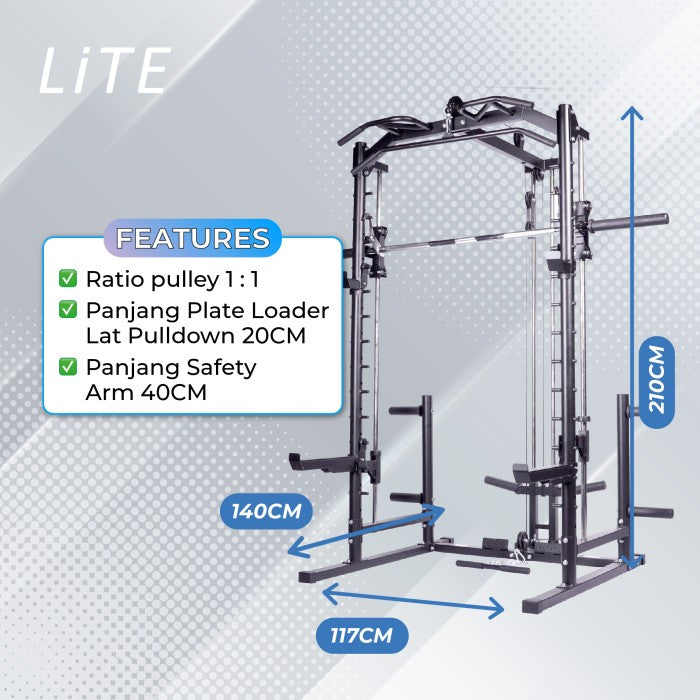 MAGNUS Half Rack - Machine Only