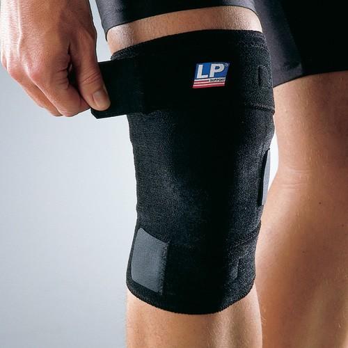 LP SUPPORT CLOSED PATELLA KNEE LP-756CN - Black