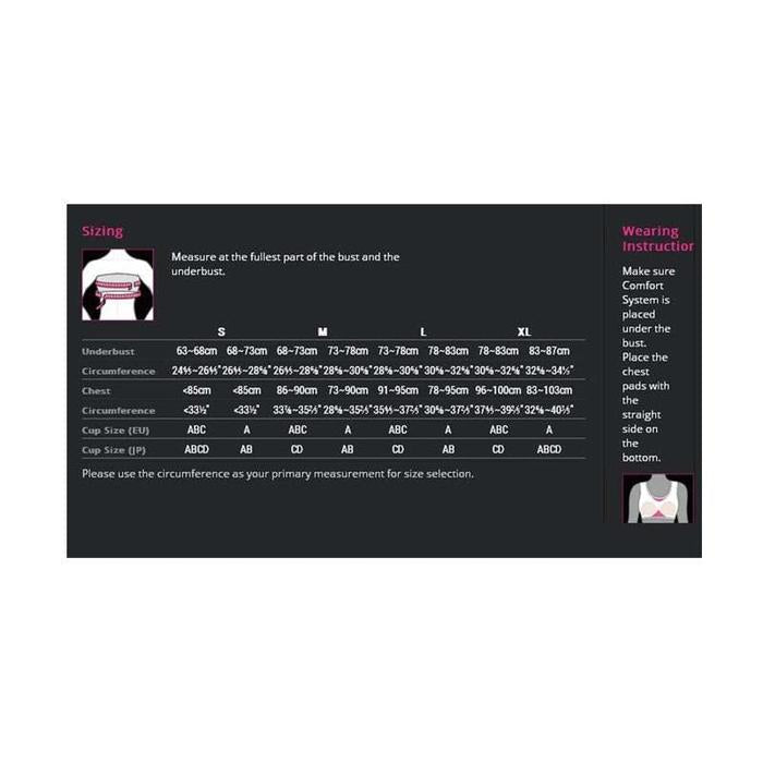 LP SUPPORT EMBIOZ COMPRESSION WOMEN BRA LP-235Z PINK - M