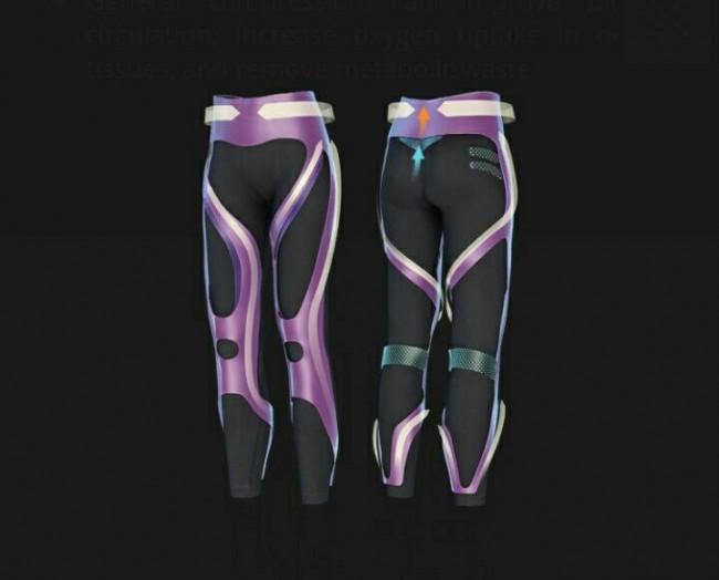 LP SUPPORT WOMENS LEG COMP. CAPRI BLACK (UK. M) LP-280Z-200000567