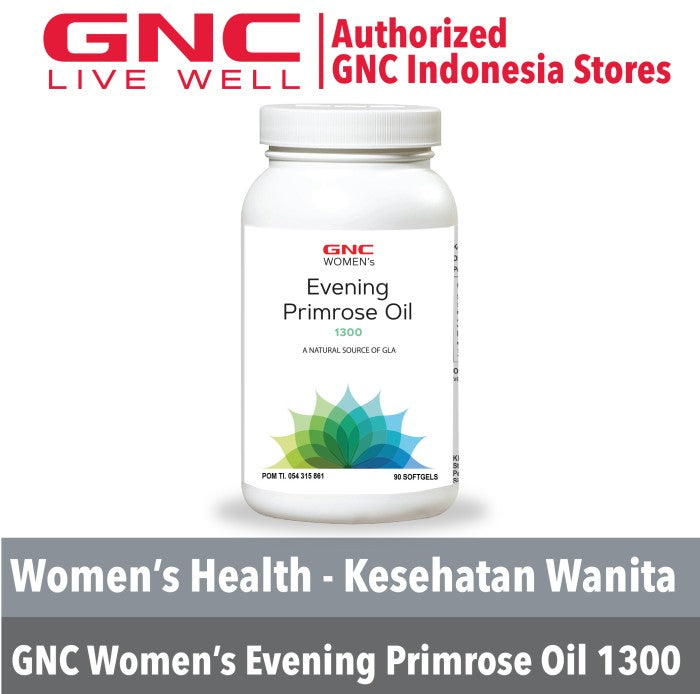 GNC WOMEN'S EVENING PRIMROSE OIL 1300 - 90 Sofgel (265628)