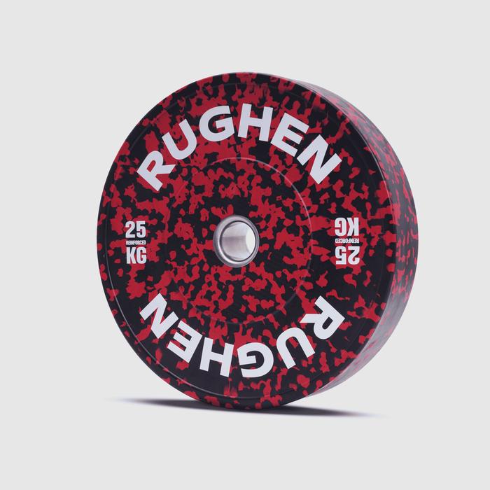 RUGHEN Fleck Reinforced Bumper Plates - 5 Kg