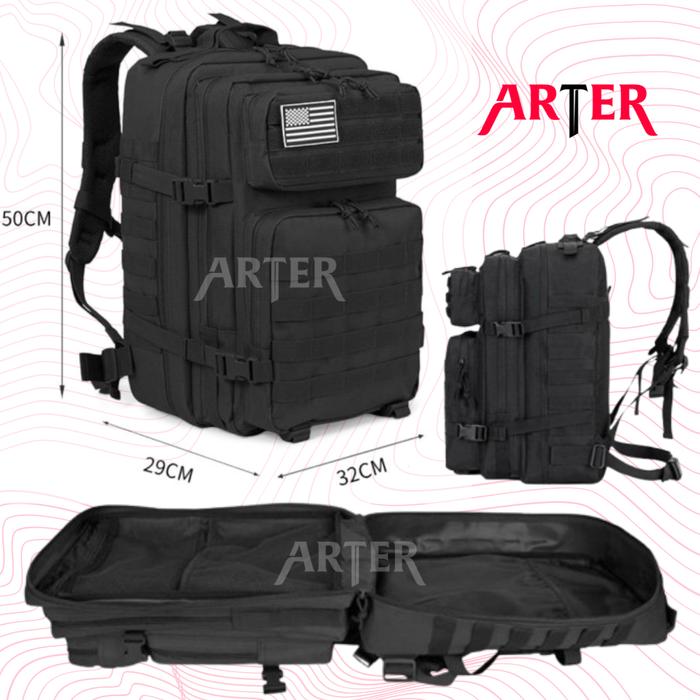 ARTER HEAVY DUTY Backpack Ransel Tas Gym Travel Gym Bag Backpack 45L Cordura 900D Waterproof