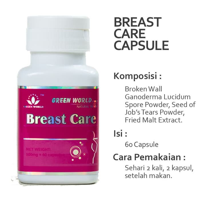 Green World Breast Care 60 Kapsul