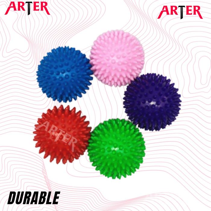 ARTER MASSAGE BALL YOGA BOLA DURI TERAPI PIJAT AKUPUNTUR STROKE SPIKY - Ocean Blue