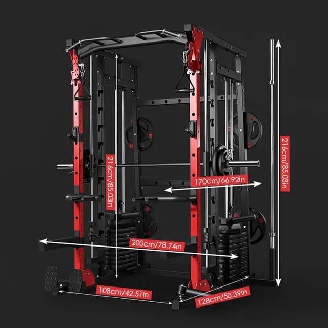 alat fitness smith machine lifesports LS - M200 komersial original import - alat saja