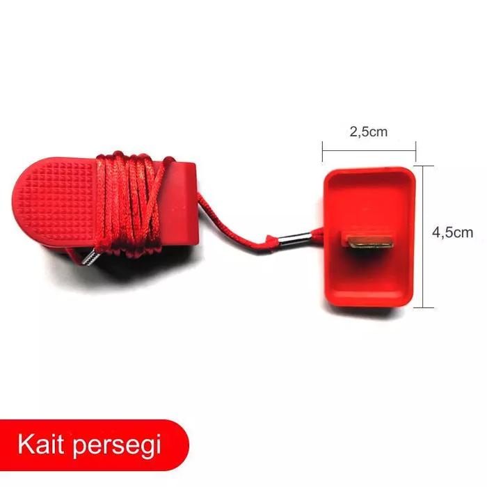 Safety Key Treadmill Magnet Universal Fitness Model Terlengkap / Kunci - Kecil