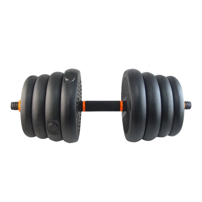 Dumbbell Barbel Kettlebell 4 in 1 Multifungsi alat fitness 30kg F211A