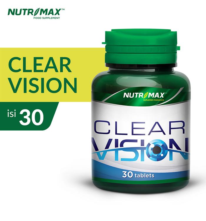 Nutrimax Clear Vision Vitamin Membantu Menjaga Kesehatan Mata - 60 Tablet