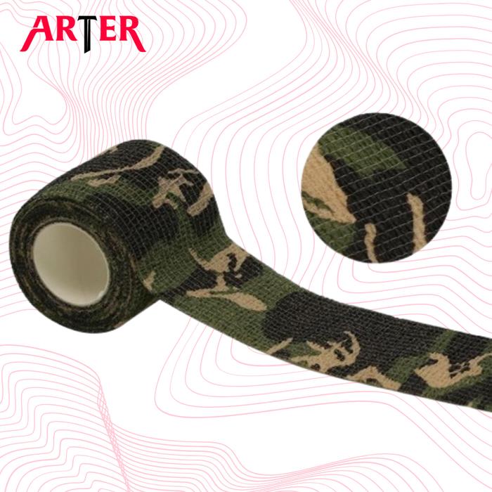 ARTER Finger Tape Gym Adhesive Finger Tape for CrossFit WeightLifting Hyrox Voli Futsal Basket Powerlifting Finger Support Protection - BLACK