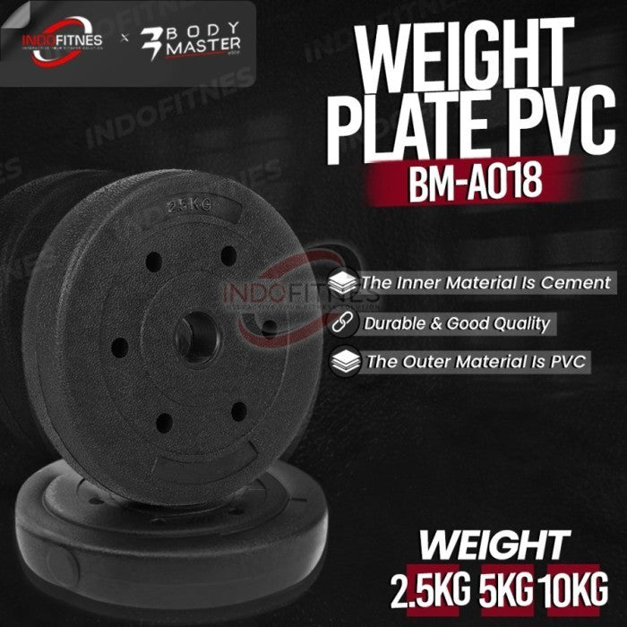 BODYMASTER Paket Single Cable Crossover BM-5001 + Beban 40 KG Home Gym - 5002 PAKET 6, KURIR TOPED