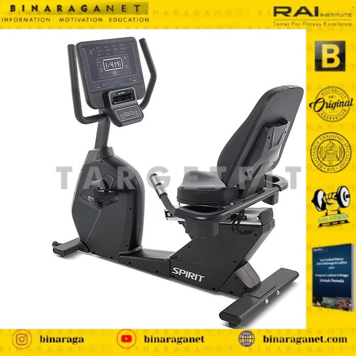 SPIRIT RECUMBENT BIKE CR800+ / Sepeda Terapi / Sepeda Statis