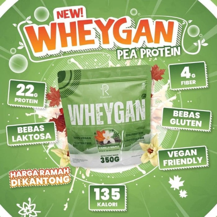 Rimbalife Wheygan Vegan Pea Plant Protein 350 gram