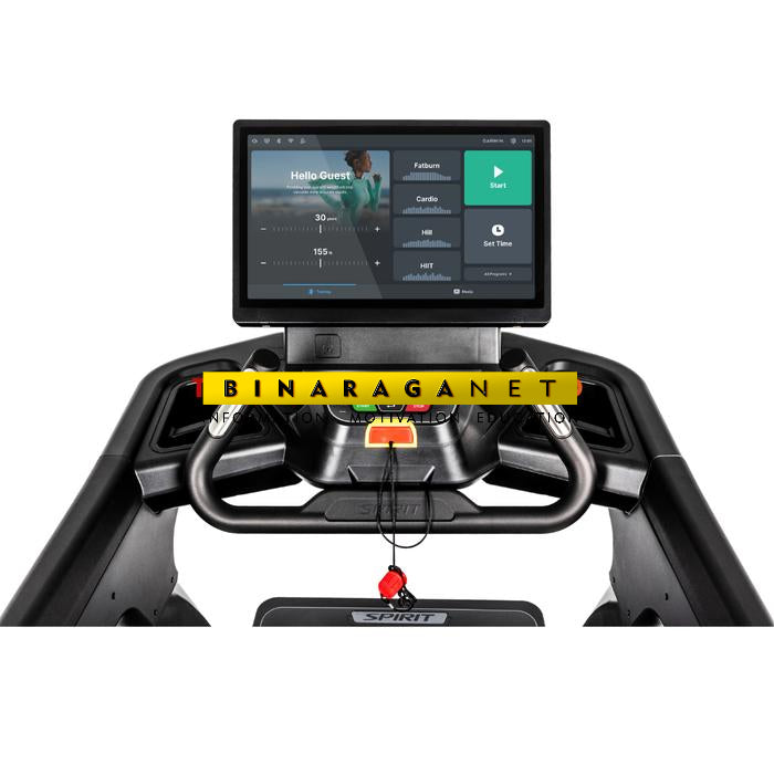 SPIRIT TREADMILL CT1000ENT PHANTOM TOUCHSCREEN / TREADMILL FOR USER 200KG+ / TREADMILL COMMERCIAL & HOME USE