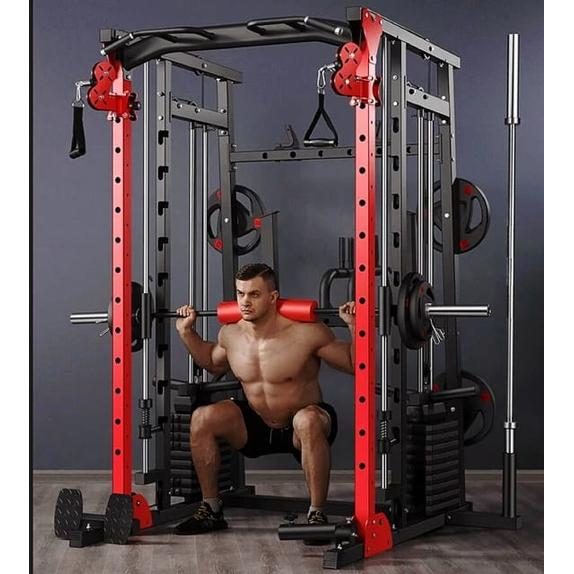 smith machine-lifesports m200(original)smith machine-smith multi-smith multipungsi-power rack-smith machine
