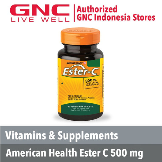 American Health Ester C 500 Mg - 90 Tablet Salut Selaput (16971)