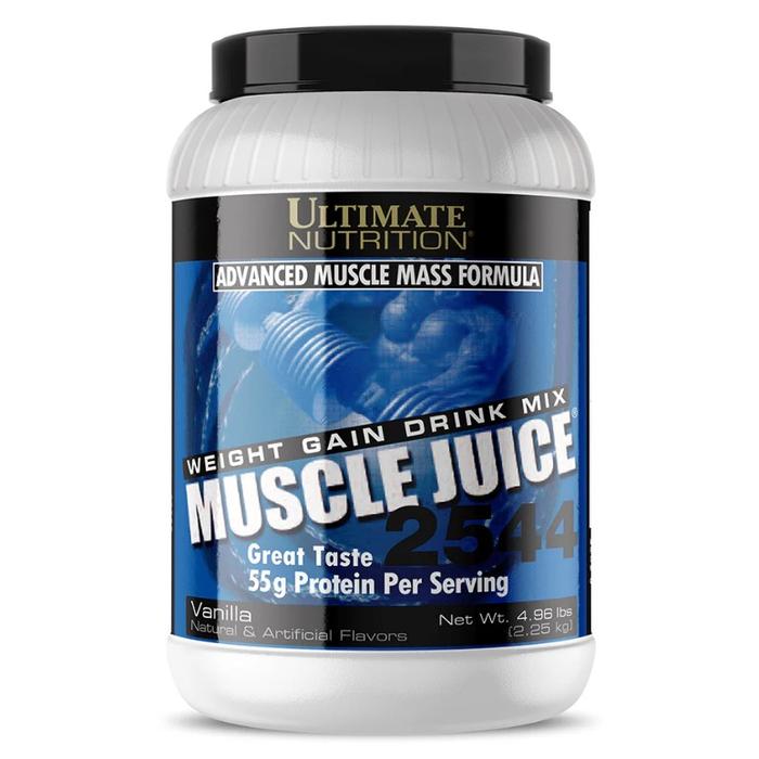 Paket Bundling Ultimate Nutrition Creatine Monohydrate Biovolumizing x Muscle Juice 2544, 4,96lb suplemen fitness / suplemen gym / suplemen protein penambah massa otot - Chocolate