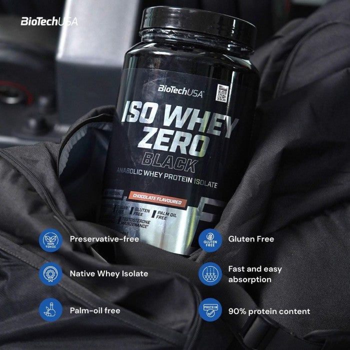 Biotech  - ISOWHEY ZERO BLACK 908 Gram - Vanila