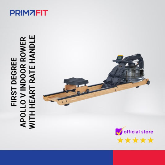 First Degree Apollo V Indoor Rower with Heart Rate Handle