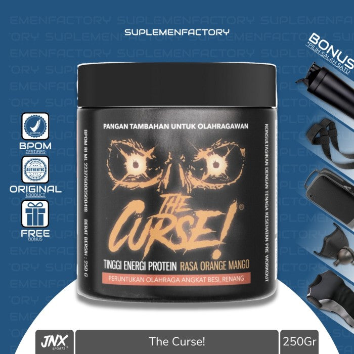 The Curse Pre Workout 50 Serving JNX Sports Pre Workout Preworkout - Lemon Rush