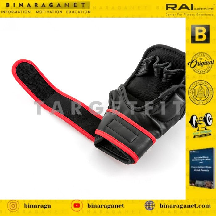 UFC CONTENDER MMA SPARING GLOVES 8 OZ / SARUNG TINJU / BOXING - Hitam