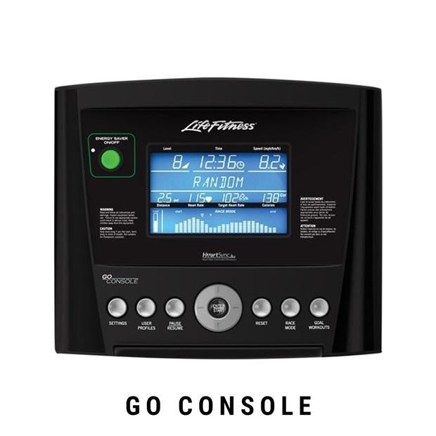 Life Fitness - E3 Go Console Eliptical Cross Trainer Cardio (Original)