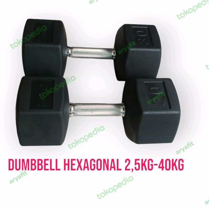Dumbbell hexagonal Set 2,5kg-40kg