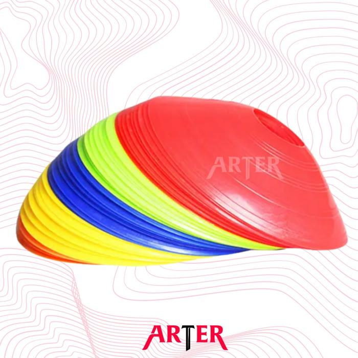 ARTER Agility Cone Drill Cones Mangkuk Sepak Bola Kaki Latihan Futsal - Biru