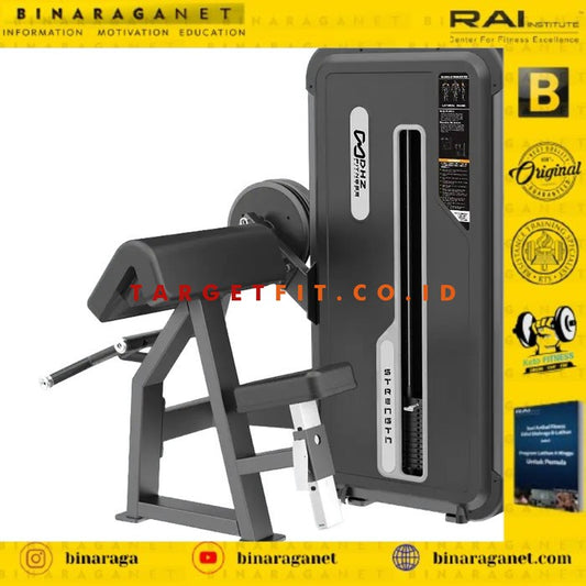 DHZ FITNESS CAMBER CURL MACHINE with WEIGHT STACK 64kg