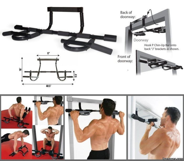 Onetwofit Pull up bar alat olahraga rumahan fitness gym OT005