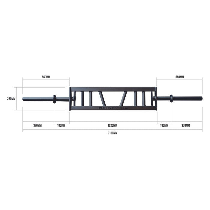 Movestorm® Multi-Grip Barbell