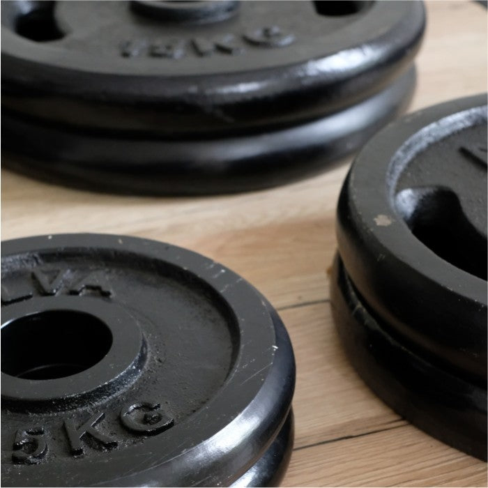 [5CM] Plat Beban Barbell - Weight Plate set - 2.5Kg 5Kg 10Kg 15Kg 20Kg