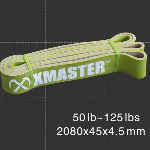 XMASTER Resistance Band Yoga Strength Mobility Recovery Training Fitness CrossFit Home Gym ROGUE - Tali Latex Alami Berkualiti Tinggi untuk Latihan Olahraga Outdoor dan Portable - Red