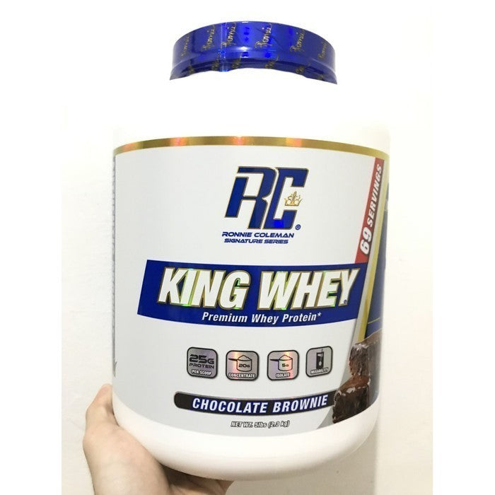 RC King Whey 5 Lb dan 10 Lb - 5 Lb, Coklat