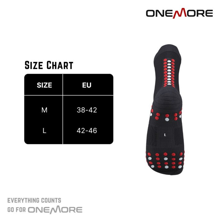 Kaos Kaki Lari ONE MORE Road Trail Running Socks - M