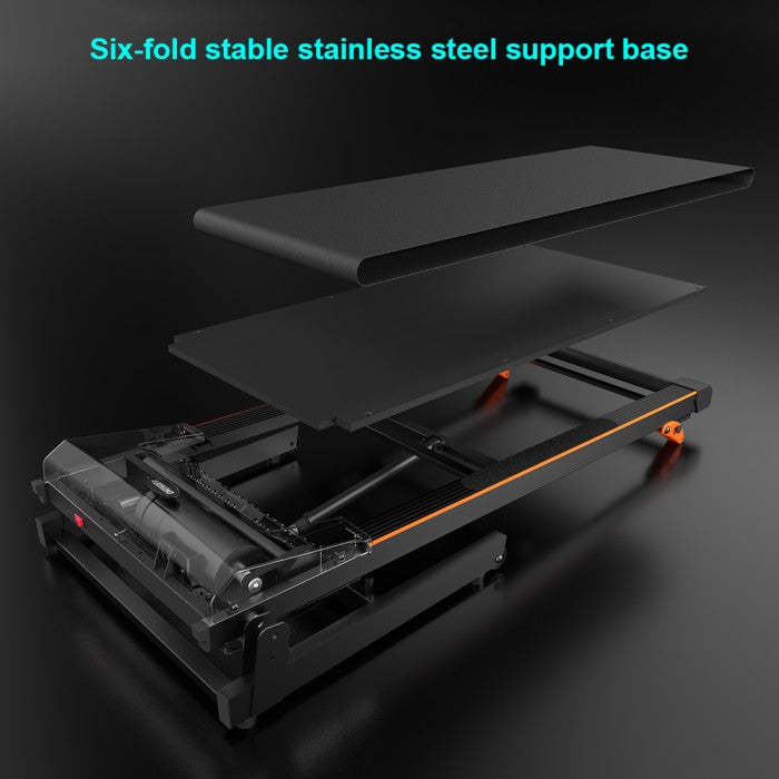 OneTwoFit Alat Fitness Smart Treadmill Elektrik Foldable Treadmill