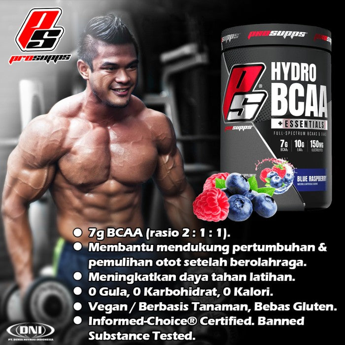 HYDROBCAA + ESSENTIALS 414 GRAMS 30 SERVING - FRUIT PUNCH